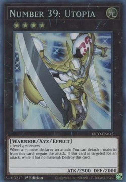 Yu-Gi-Oh! KICO Number 39: Utopia (V.2 - Collectors Rare)