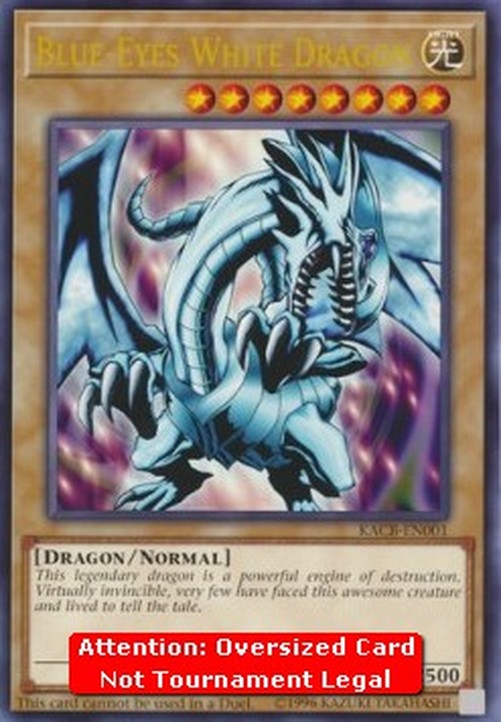 Yu-Gi-Oh! KACB Blue-Eyes White Dragon (V.2 - Oversized)