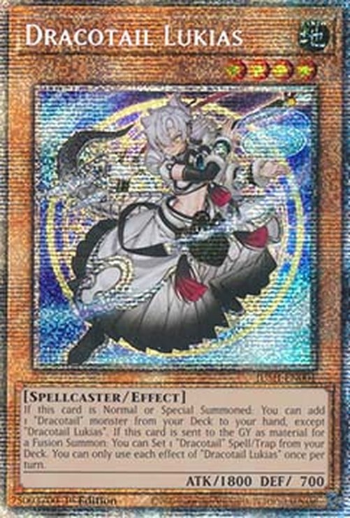 Yu-Gi-Oh! JUSH Dracotail Lukias (V.3 - Starlight Rare)