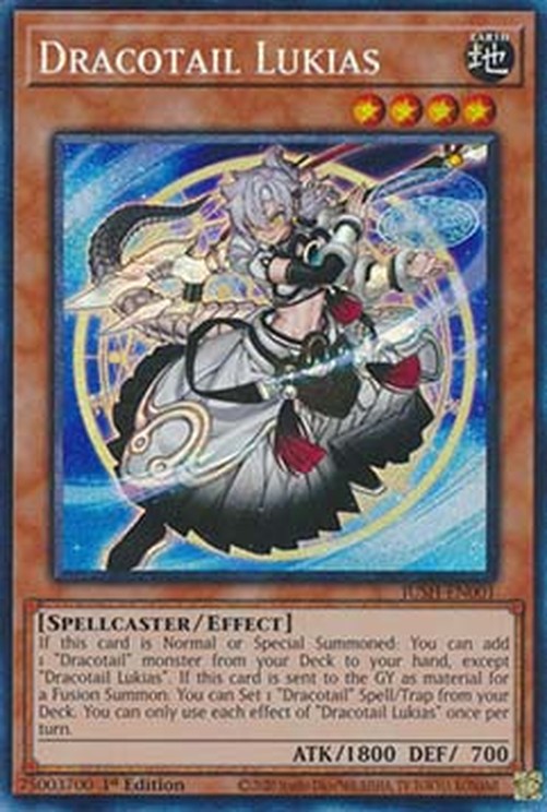 Yu-Gi-Oh! JUSH Dracotail Lukias (V.2 - Collectors Rare)