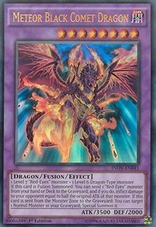 Yu-Gi-Oh! INOV Meteor Black Comet Dragon