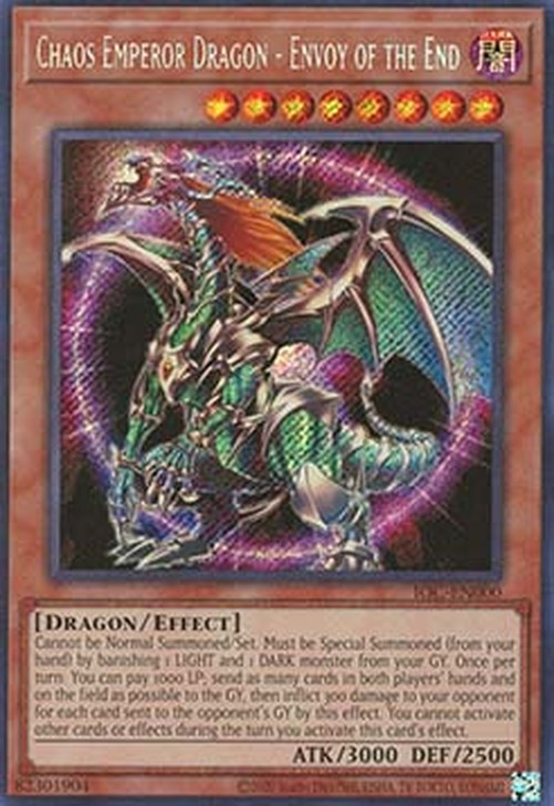 Yu-Gi-Oh! IOC-25TH Chaos Emperor Dragon - Envoy of the End