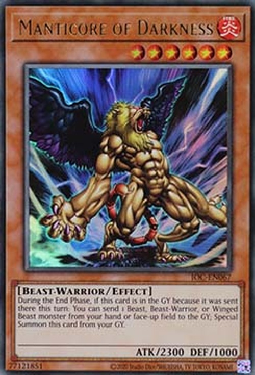 Yu-Gi-Oh! IOC-25TH Manticore of Darkness