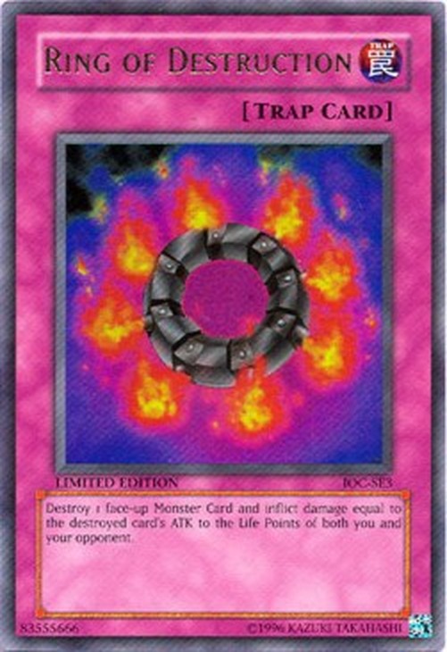 Yu-Gi-Oh! IOC Ring of Destruction (V.1 - Ultra Rare)