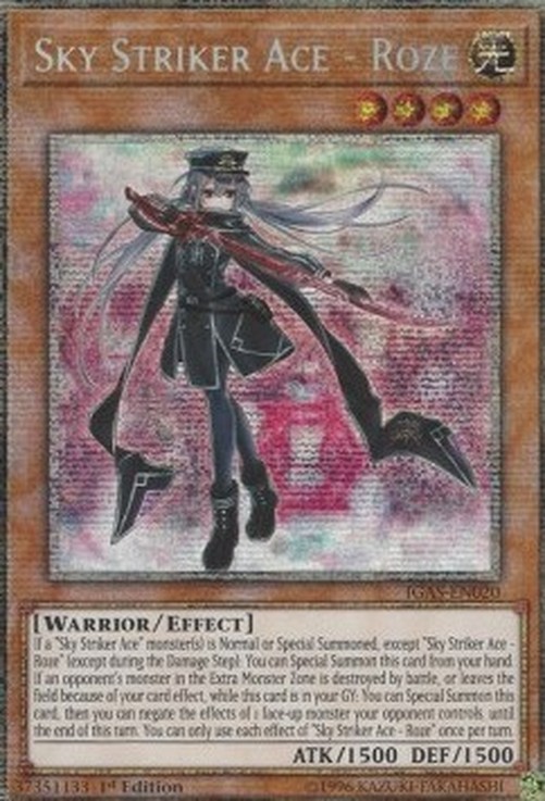 Yu-Gi-Oh! IGAS Sky Striker Ace - Roze (V.2 - Starlight Rare)