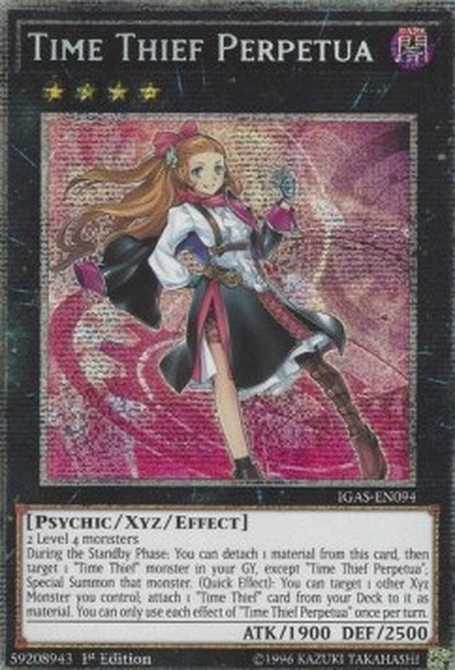 Yu-Gi-Oh! IGAS Time Thief Perpetua (V.2 - Starlight Rare)