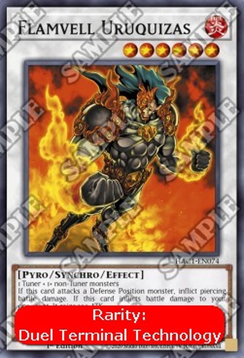 Yu-Gi-Oh! HAC1 Flamvell Uruquizas (V.2 - Parallel Rare)
