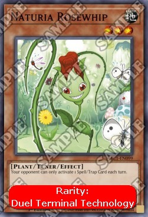 Yu-Gi-Oh! HAC1 Naturia Rosewhip (V.2 - Parallel Rare)