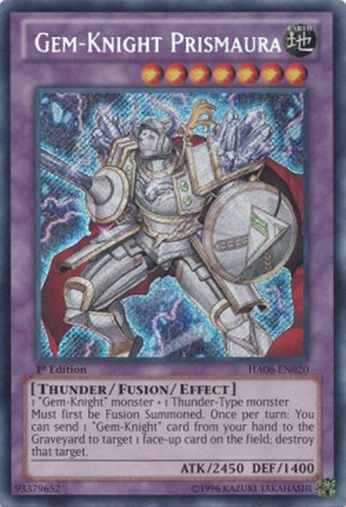 Yu-Gi-Oh! HA06 Gem-Knight Prismaura