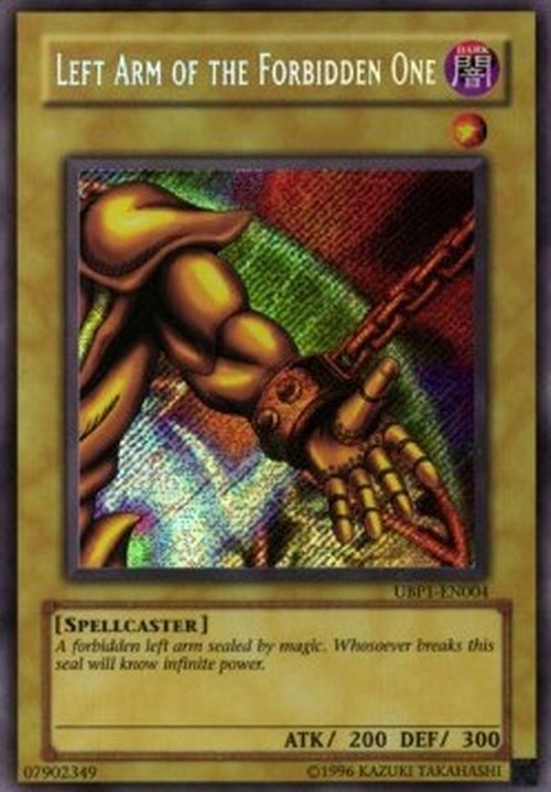 Yu-Gi-Oh! UBP1 Left Arm of the Forbidden One