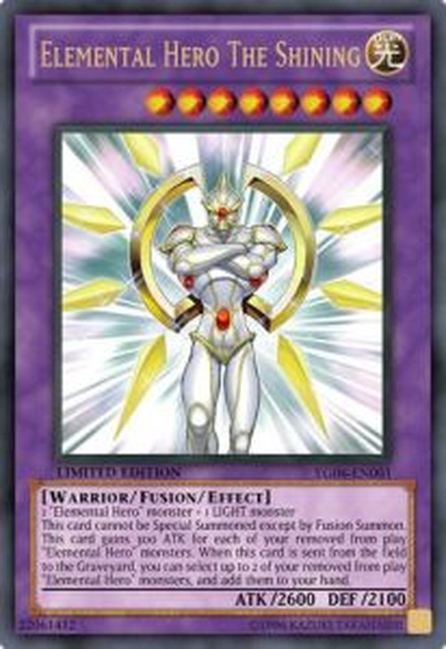 Yu-Gi-Oh! YG0X Elemental HERO The Shining