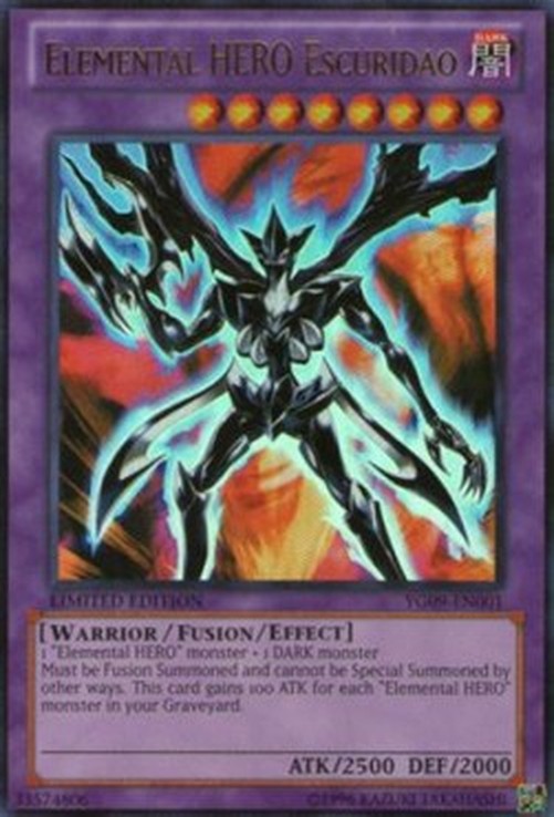 Yu-Gi-Oh! YG0X Elemental HERO Escuridao