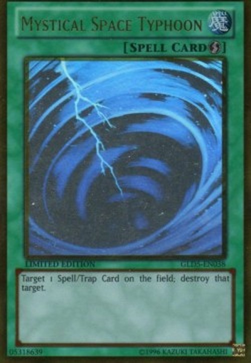 Yu-Gi-Oh! GLD5 Mystical Space Typhoon