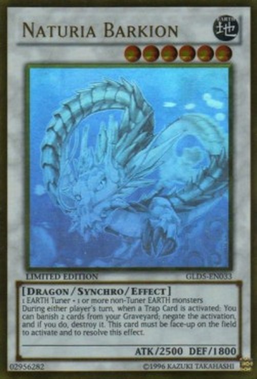 Yu-Gi-Oh! GLD5 Naturia Barkion
