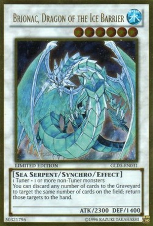 Yu-Gi-Oh! GLD5 Brionac, Dragon of the Ice Barrier