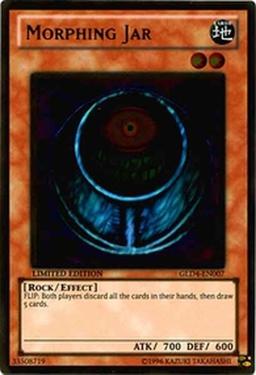 Yu-Gi-Oh! GLD4 Morphing Jar
