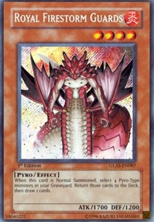 Yu-Gi-Oh! GLAS Royal Firestorm Guards