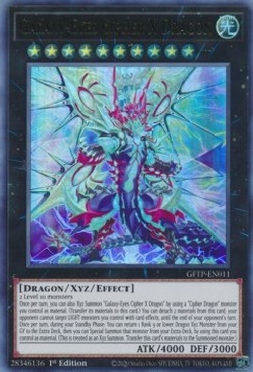 Yu-Gi-Oh! GFTP Galaxy-Eyes Cipher X Dragon