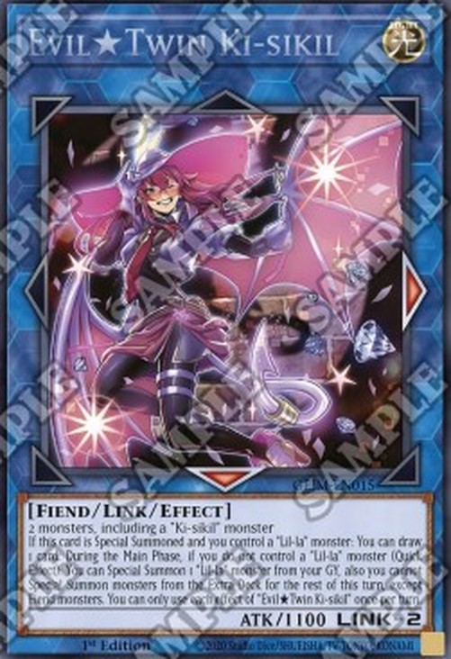 Yu-Gi-Oh! GEIM EvilTwin Ki-sikil (V.2 - Collectors Rare)