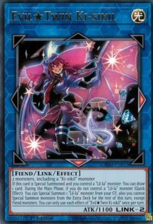 Yu-Gi-Oh! GEIM EvilTwin Ki-sikil (V.1 - Ultra Rare)