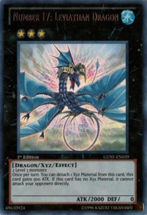 Yu-Gi-Oh! GENF Number 17: Leviathan Dragon (V.1 - Ultra Rare)
