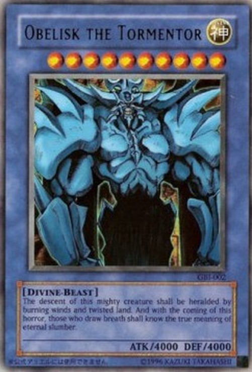 Yu-Gi-Oh! GBI Obelisk the Tormentor (V.2 - Ultra Rare)