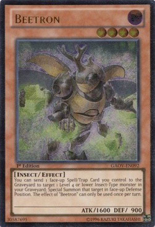 Yu-Gi-Oh! GAOV Beetron (V.2 - Ultimate Rare)