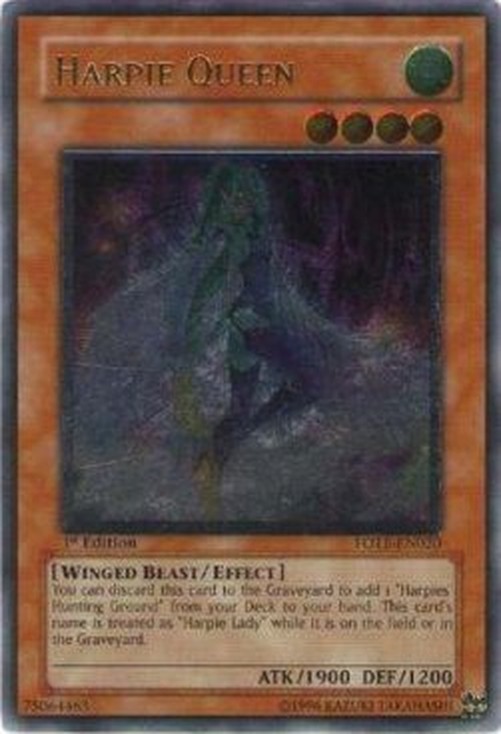 Yu-Gi-Oh! FOTB Harpie Queen (V.2 - Ultimate Rare)
