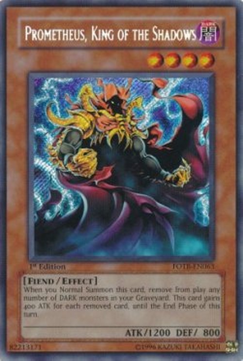 Yu-Gi-Oh! FOTB Prometheus, King of the Shadows