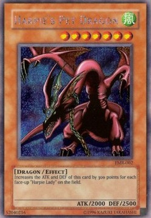 Yu-Gi-Oh! FMR Harpie's Pet Dragon