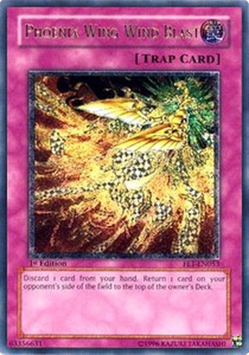 Yu-Gi-Oh! FET Phoenix Wing Wind Blast (V.2 - Ultimate Rare)
