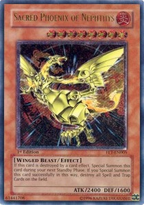 Yu-Gi-Oh! FET Sacred Phoenix of Nephthys (V.2 - Ultimate Rare)