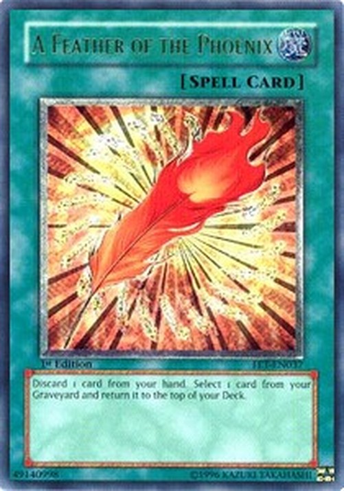 Yu-Gi-Oh! FET A Feather of the Phoenix (V.2 - Ultimate Rare)