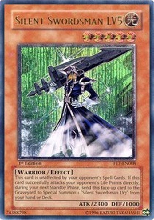 Yu-Gi-Oh! FET Silent Swordsman LV5 (V.2 - Ultimate Rare)