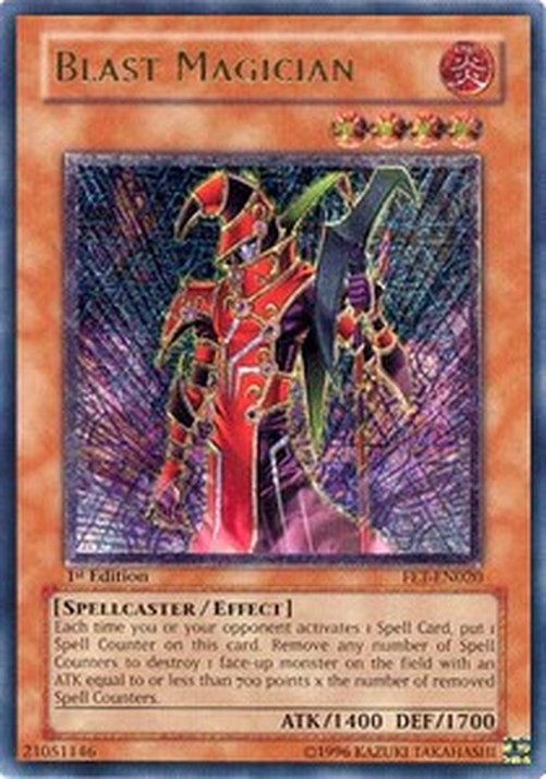 Yu-Gi-Oh! FET Blast Magician (V.2 - Ultimate Rare)