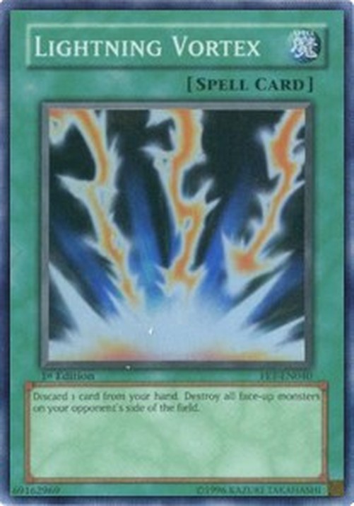 Yu-Gi-Oh! FET Lightning Vortex (V.1 - Super Rare)