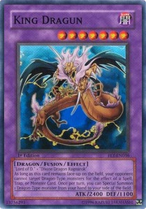 Yu-Gi-Oh! FET King Dragun (V.1 - Super Rare)