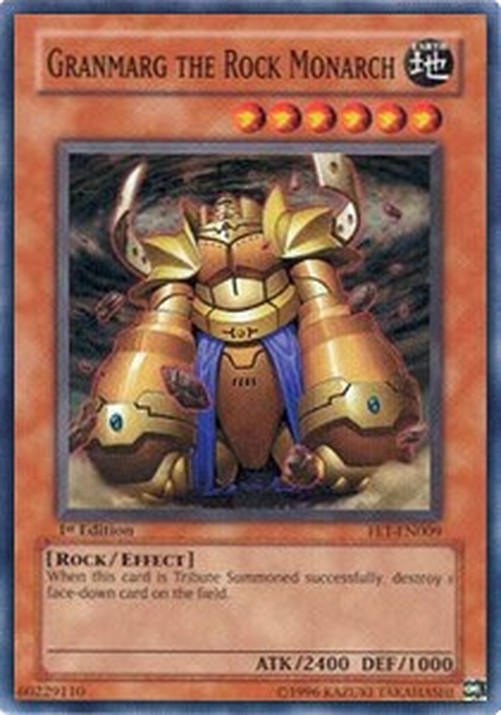Yu-Gi-Oh! FET Granmarg the Rock Monarch (V.1 - Super Rare)