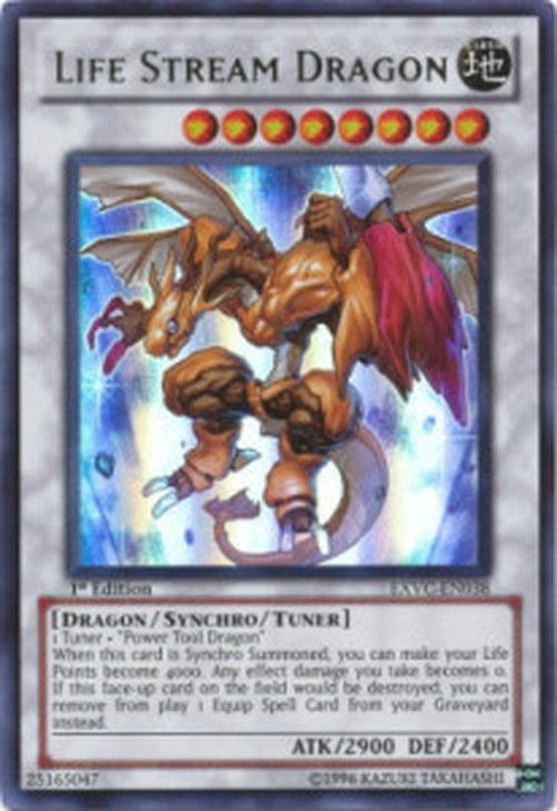 Yu-Gi-Oh! EXVC Life Stream Dragon (V.1 - Ultra Rare)