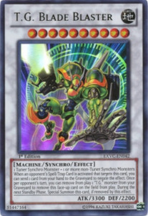 Yu-Gi-Oh! EXVC T.G. Blade Blaster (V.1 - Ultra Rare)