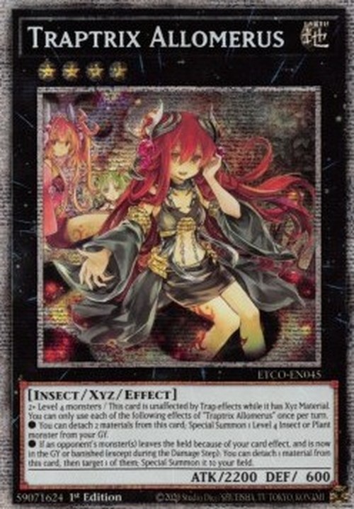 Yu-Gi-Oh! ETCO Traptrix Allomerus (V.2 - Starlight Rare)