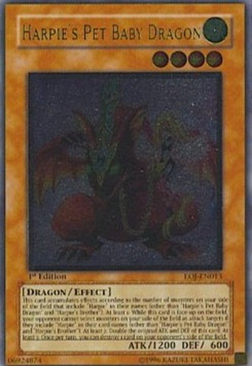 Yu-Gi-Oh! EOJ Harpie's Pet Baby Dragon (V.2 - Ultimate Rare)