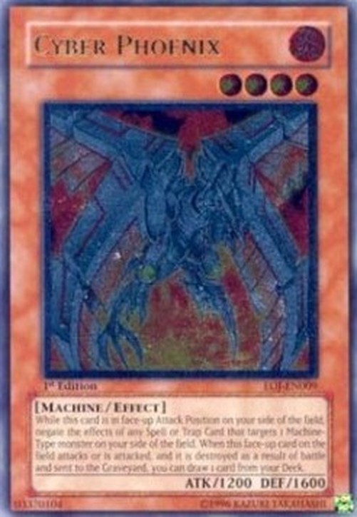 Yu-Gi-Oh! EOJ Cyber Phoenix (V.2 - Ultimate Rare)