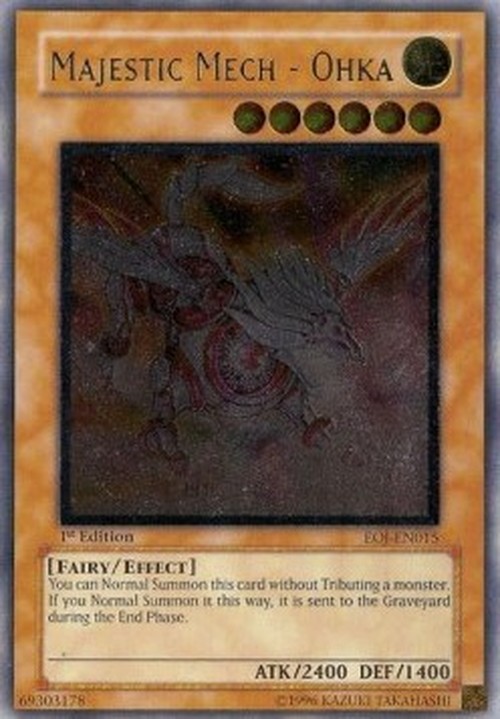 Yu-Gi-Oh! EOJ Majestic Mech - Ohka (V.2 - Ultimate Rare)