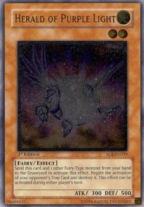 Yu-Gi-Oh! EOJ Herald of Purple Light (V.2 - Ultimate Rare)