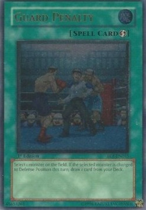 Yu-Gi-Oh! EOJ Guard Penalty (V.2 - Ultimate Rare)