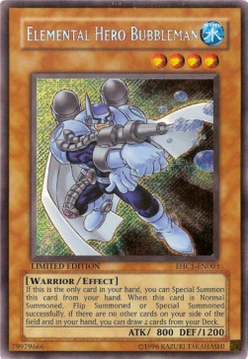 Yu-Gi-Oh! EHC1 Elemental HERO Bubbleman