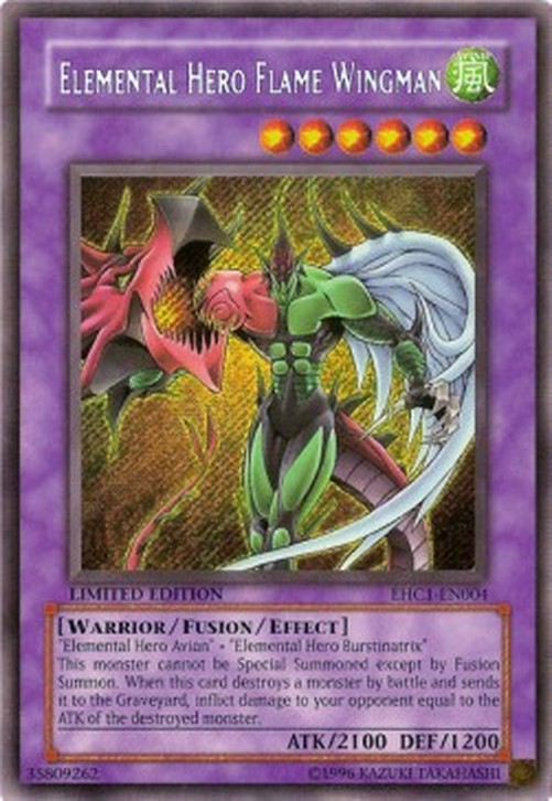 Yu-Gi-Oh! EHC1 Elemental HERO Flame Wingman