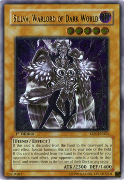 Yu-Gi-Oh! EEN Sillva, Warlord of Dark World (V.2 - Ultimate Rare)