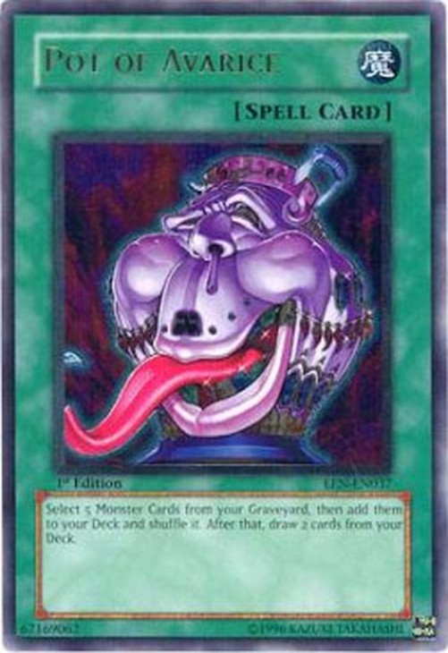 Yu-Gi-Oh! EEN Pot of Avarice (V.2 - Ultimate Rare)